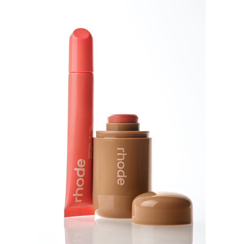 Instock] Rhode Pocket Blush + Lip Peptide Tint Duo | Shopee Singapore