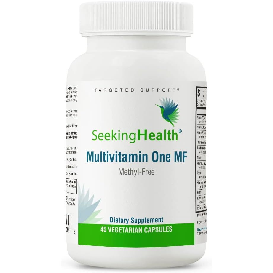Seeking Health Multivitamin One MF, 1 a Day Multivitamin Supplement 45 Vegetarian Capsules for
