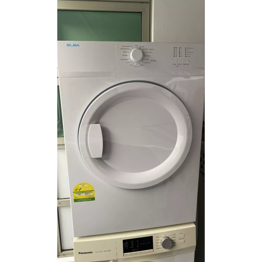 Elba Ebd750v 7kg Air Vent Dryer 2 Ticks Ebd 750 V Shopee Singapore 5116