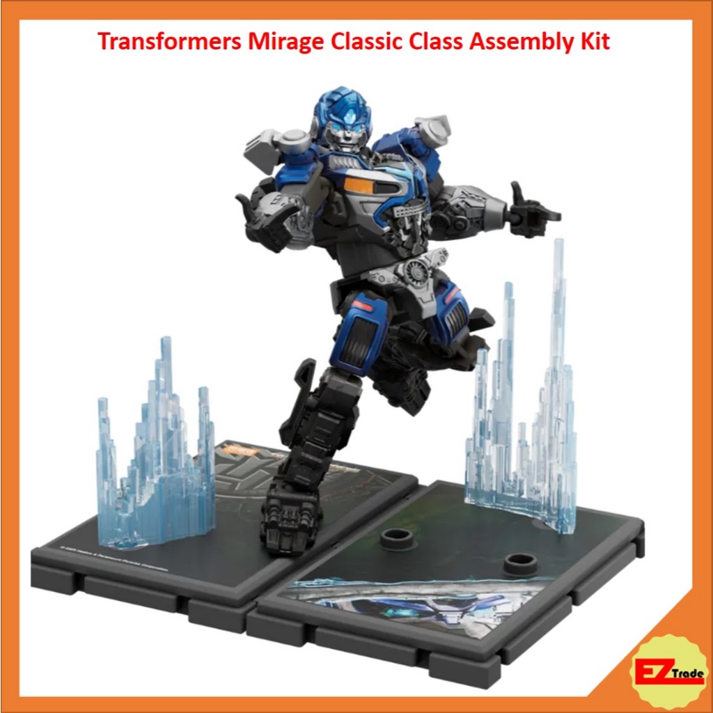 Hasbro Blokees Transformers Mirage Classic Class Assembly Kit Figurine ...