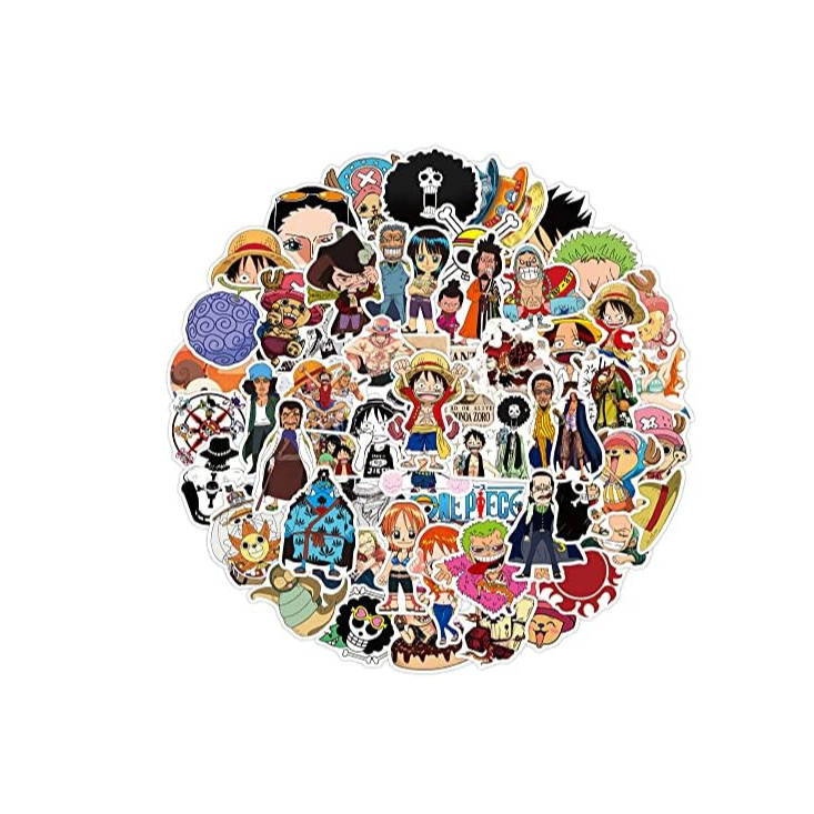 One Piece Sticker Set 100 Pieces Roronoa Zoro Sticker Notebook Sticker ...