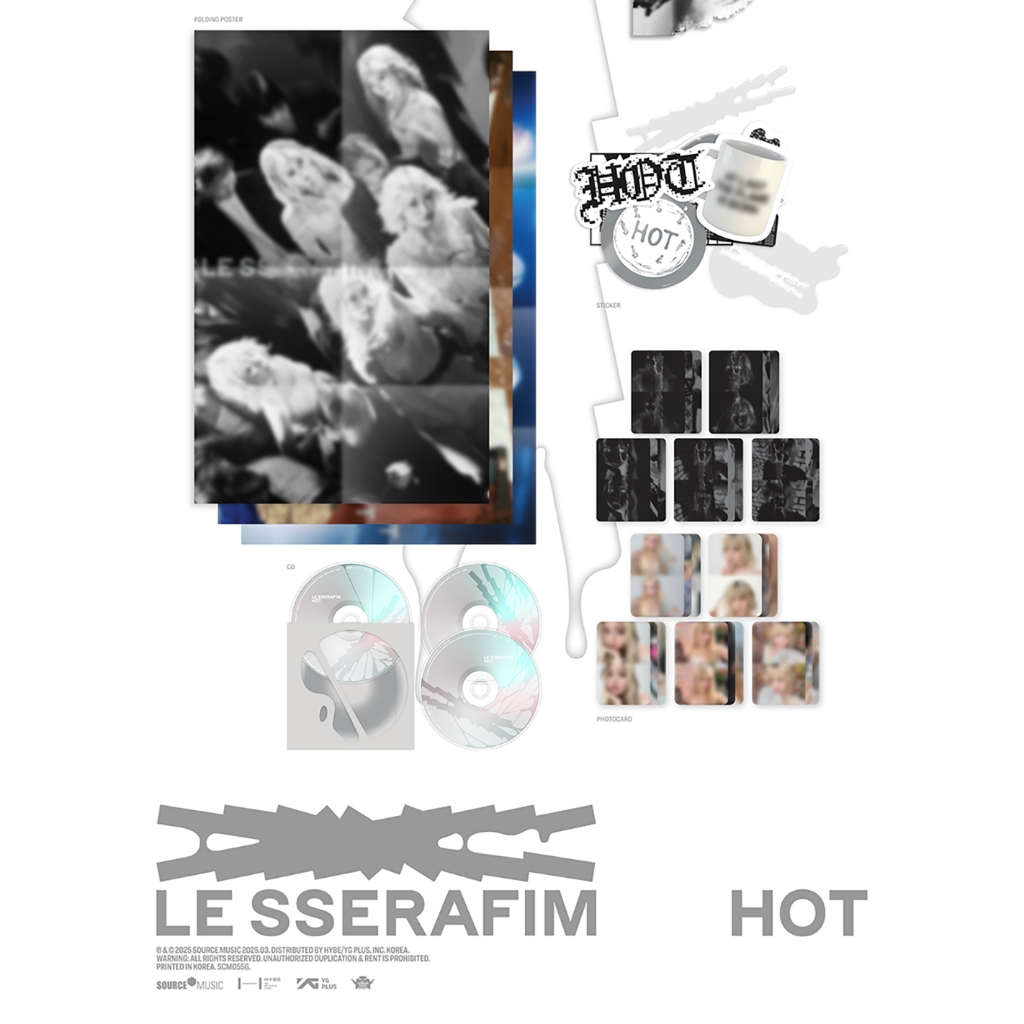 LE SSERAFIM - 5th Mini Album [ HOT ] | Shopee Singapore