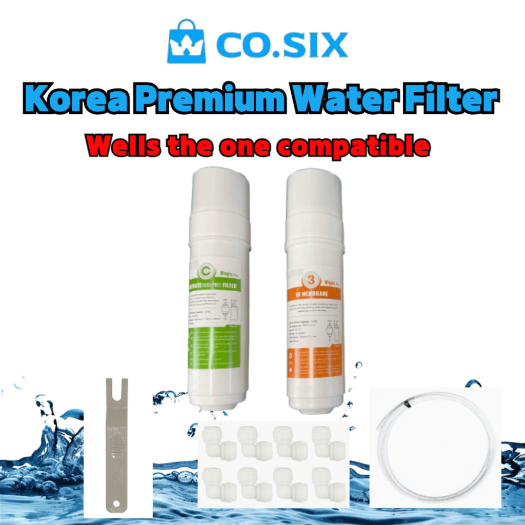 CO.SIX Premium Korea Magic Plus Water Filter for Wells the one