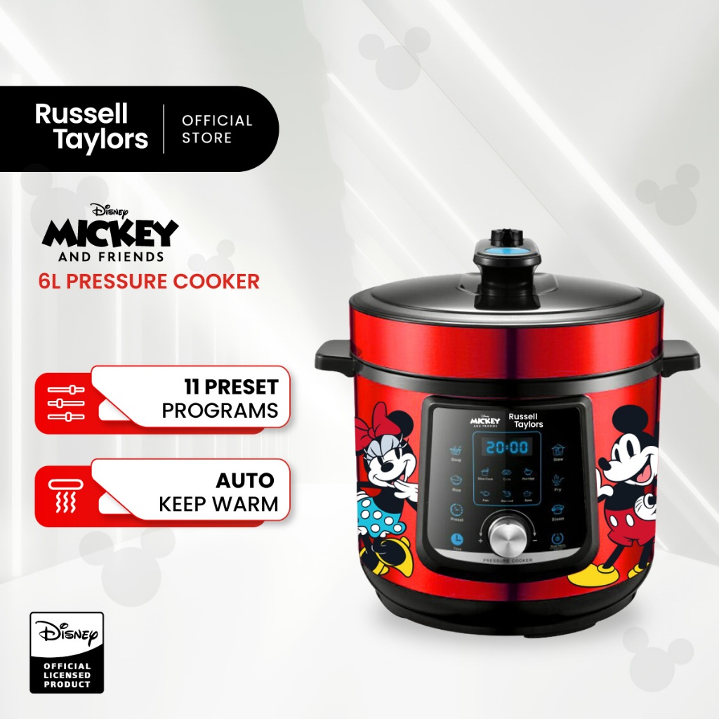 Russell Taylors x Disney Mickey And Friends Pressure Cooker Rice Cooker ...