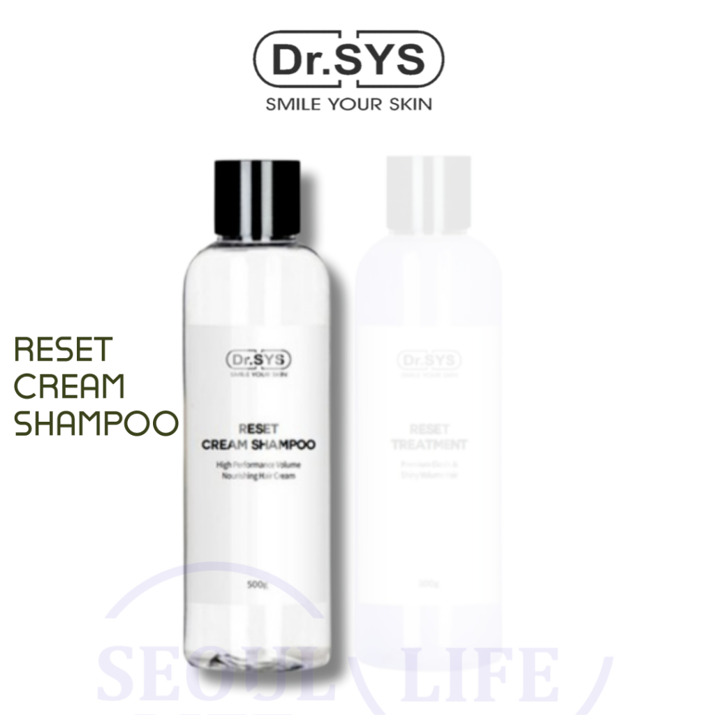 トリートメント Dr.SYS TREATMENT&CREAM SHAMPOO 500g Dr. SYS Reset Cream Shampoo(16.9 oz) - Encourages Scalp Well