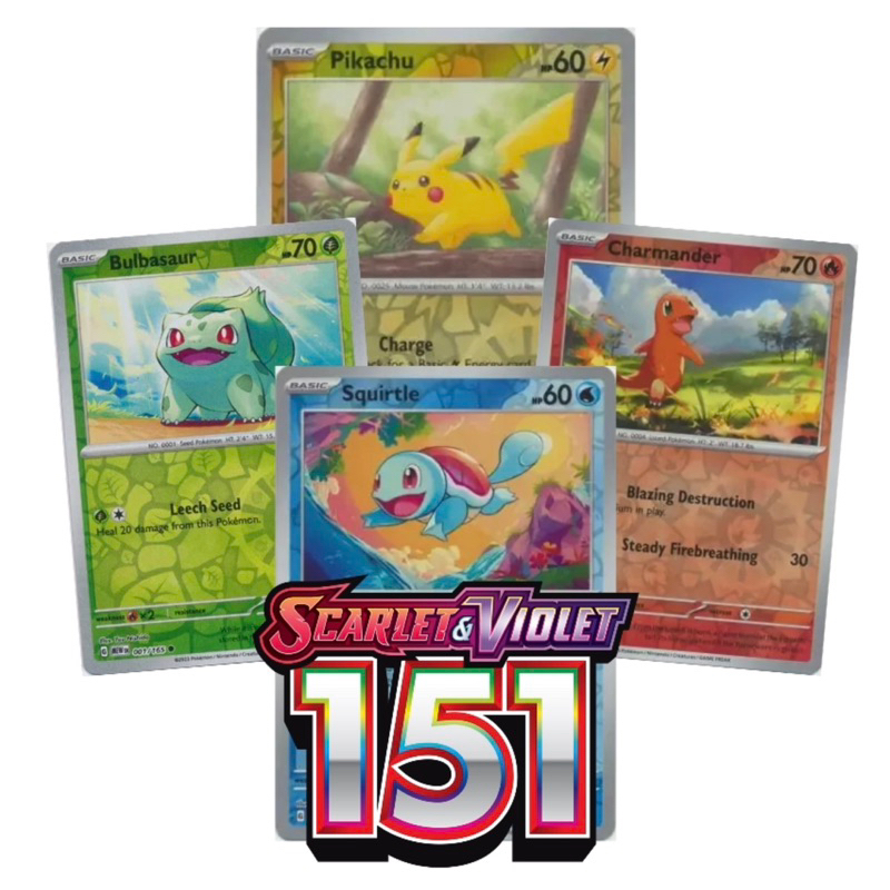 Pokemon] 151 Reverse Holo English Singles Scarlet & Violet Page 1