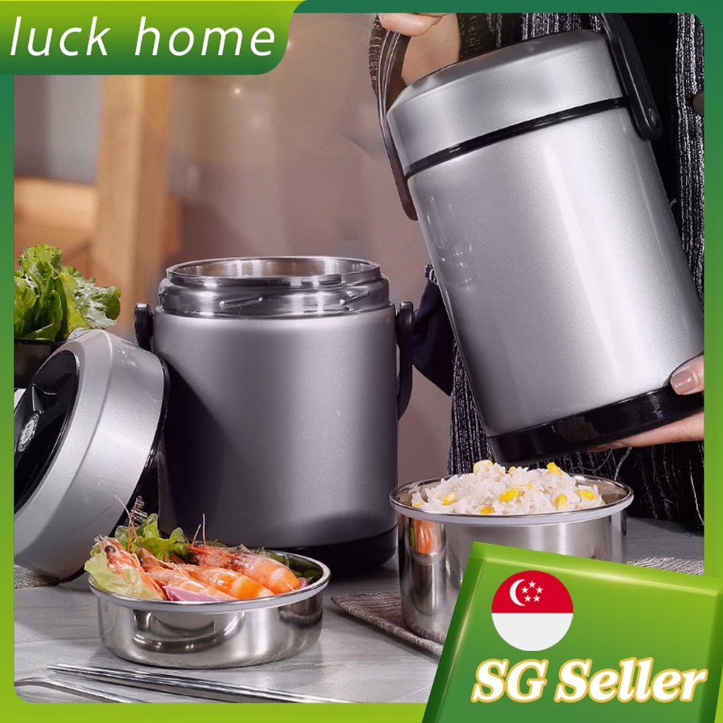 [🇸🇬 Stock] Thermo Soup Container Lunch Box Minimalistic Thermo Flask ...