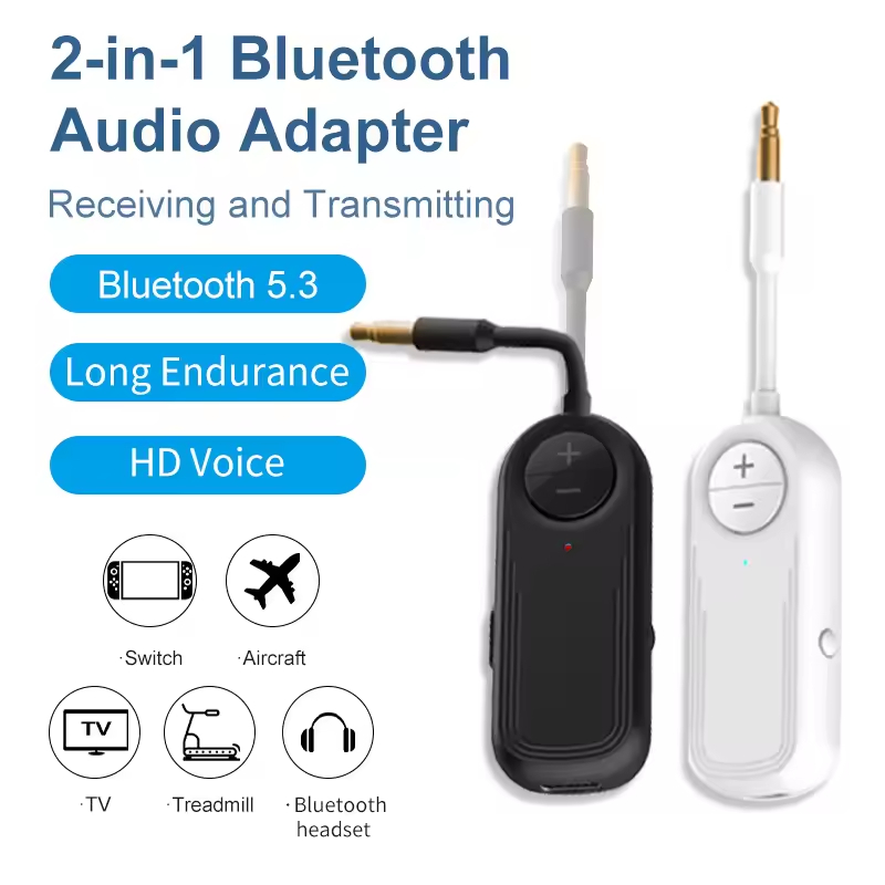 2in1 Bluetooth Audio Adapter Receive Transmit Shopee Singapore 