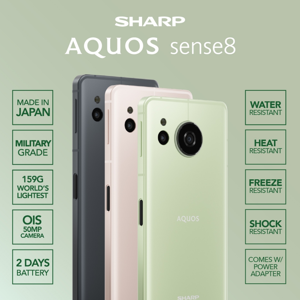 Sharp Aquos Mobile Phone sense8 SHM26SG(B) / SHM26SG(C) / SHM26SG