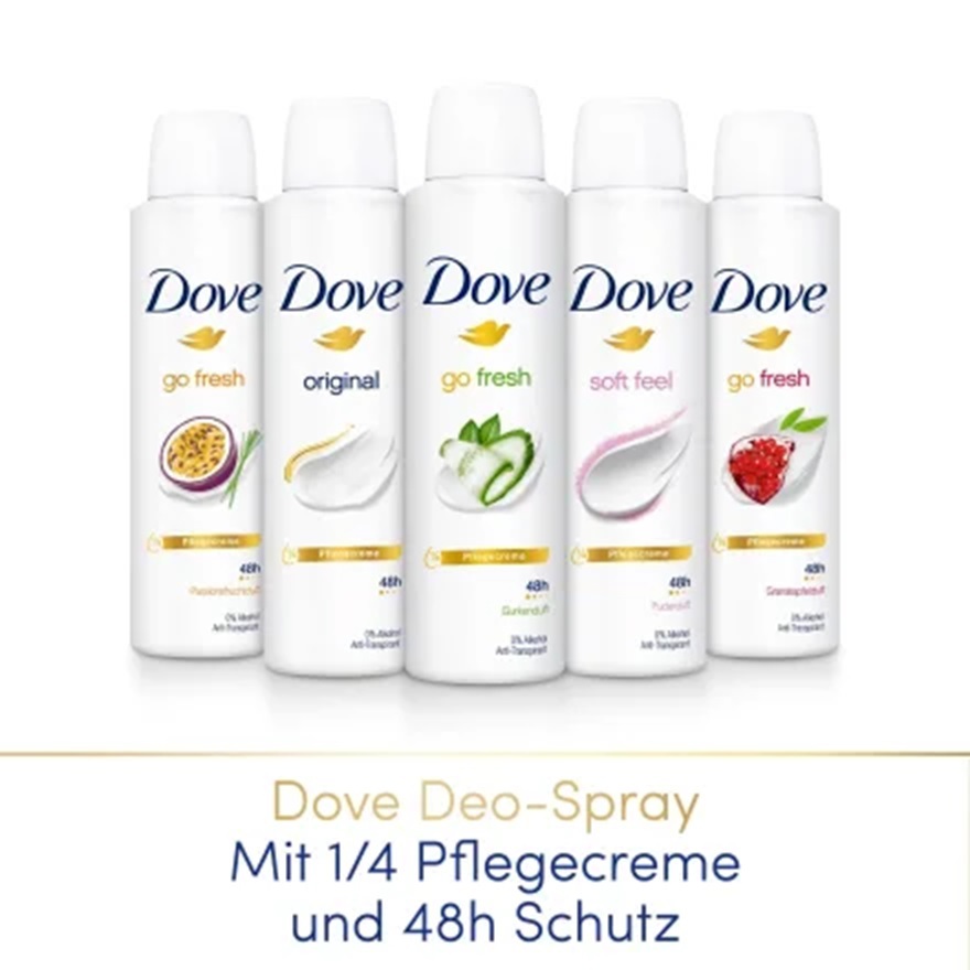 Dove Deodorant Spray 150ml | Shopee Singapore