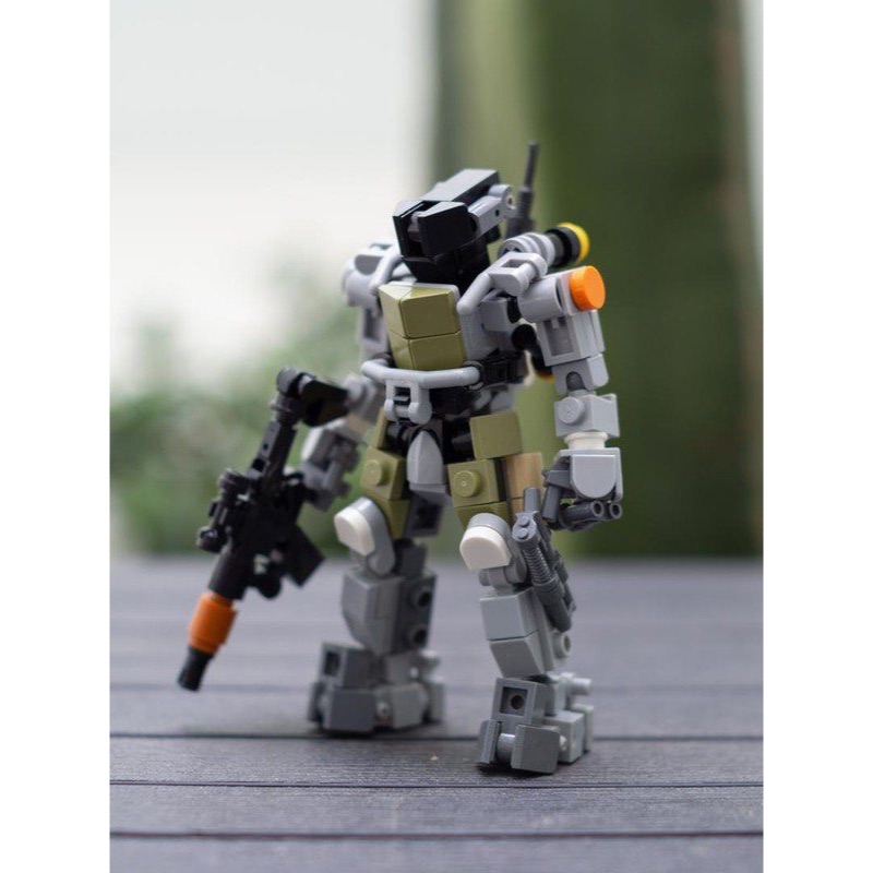 Lego Rapid Response Suit Mech robot Minifig Minifigure Size MOC Custom ...