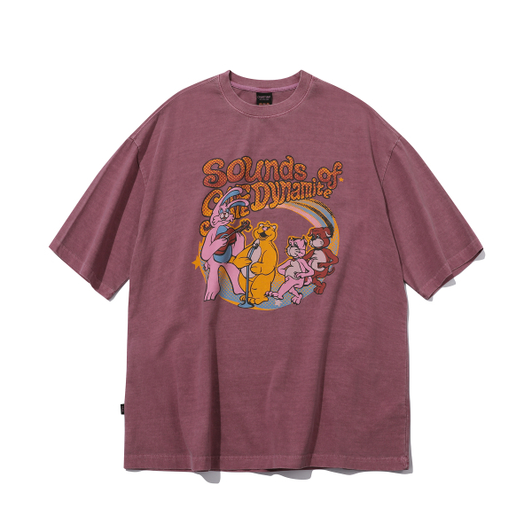 【CPGN STUDIO】24SS★ Hoppi Trio Pigment Short Sleeve Tee CPGN STUDIO] Hoppi Trio short sleeve t-shirt 3 colors