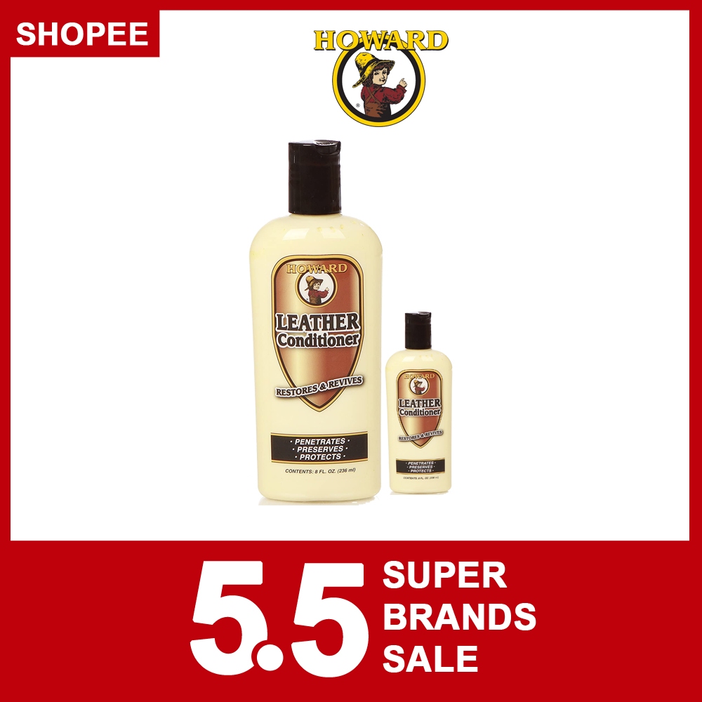 Howard Leather Conditioner 59ML / 236ML Shopee Singapore