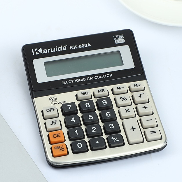 KK800A 8 Digits calculator of Large Screen for Financial Accounting