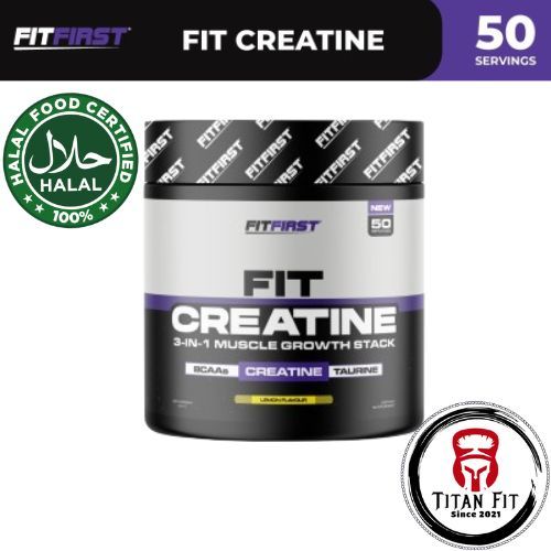 FIT FIRST Fit Creatine / BCAA / Taurine 3 IN 1 Muscle Growth Stack ...