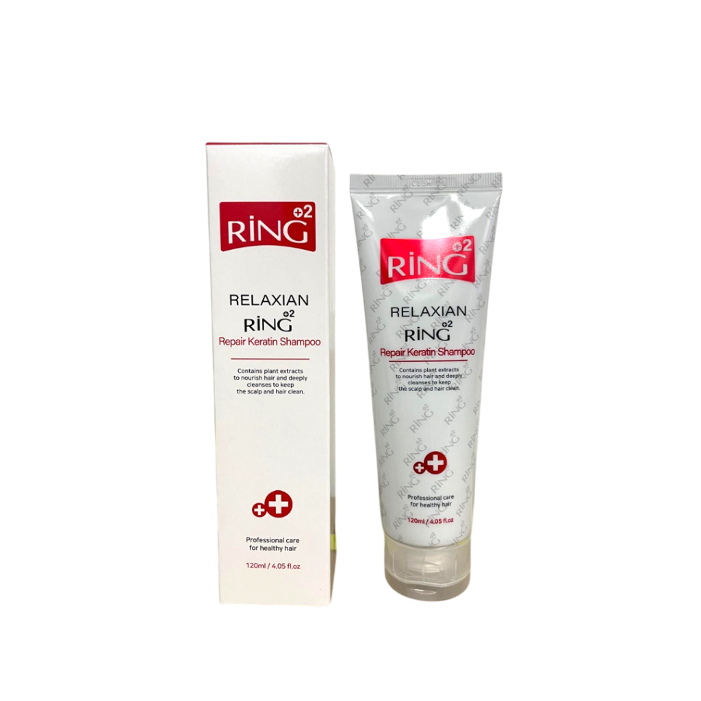 RING+ PROFESSIONAL RELAXIAN REPAIR KERATIN SHAMPOO 120ML (MADE IN KOREA ...