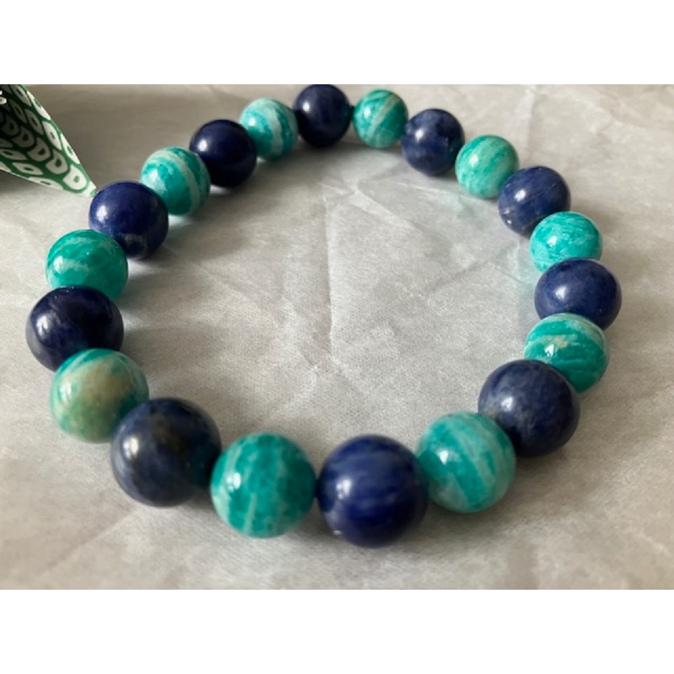 Japanese anime Demon Slayer image color of Tanjiro Handmade bracelet ...