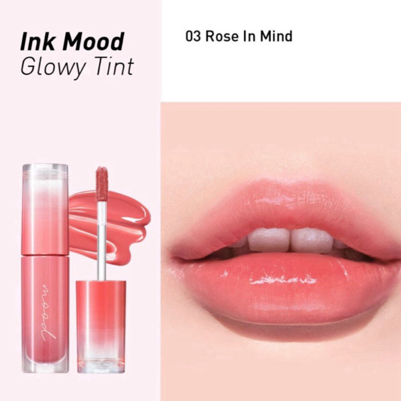 Peripera Ink Mood Glowy Tint - 03 Rose in Mind | Shopee Singapore