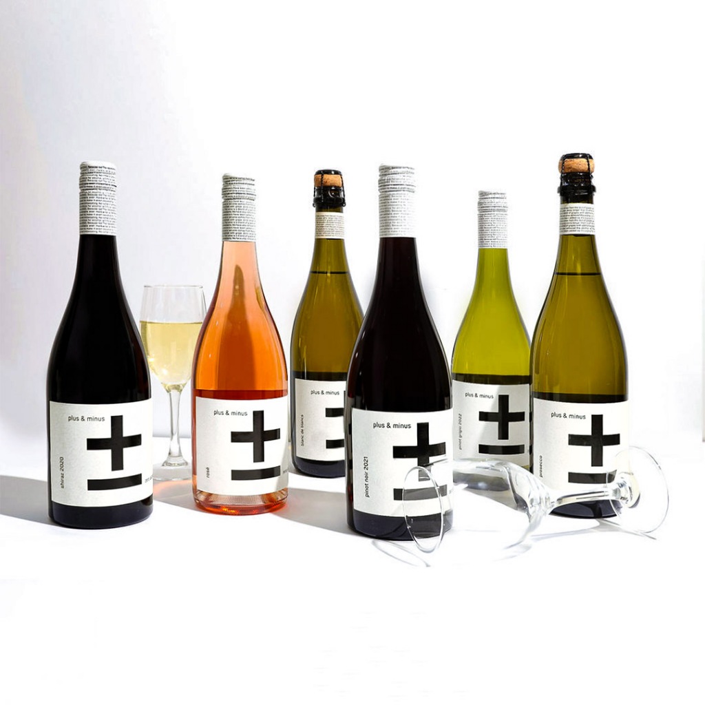 Plus & Minus Non Alcohol Wine | Shopee Singapore