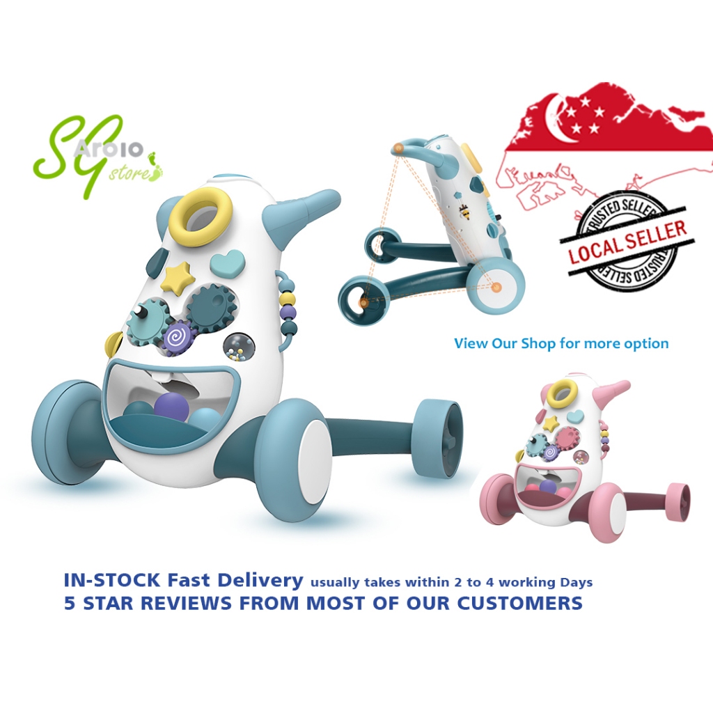 (SG) Local Stock - Arolo Baby Push Walker with Lights, Music and ...