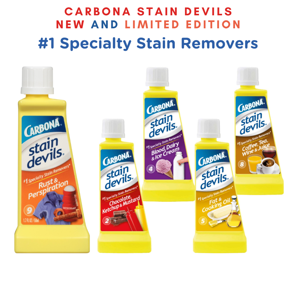 Carbona Stain Devil Food Spot Stain Remover for Clothes #1 Specialty ...