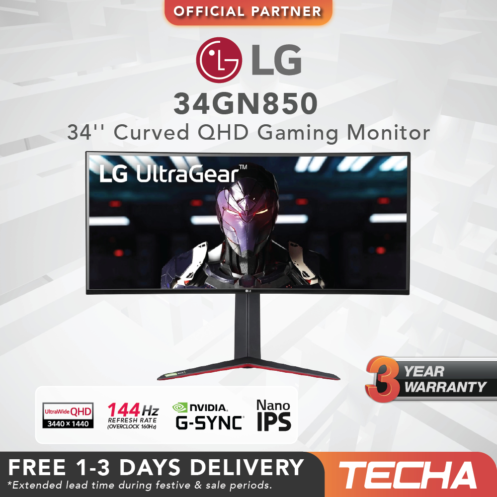 LG UltraGear 34GN850 / 38GN950 | WQHD | Nano IPS HDR | Curved Gaming ...