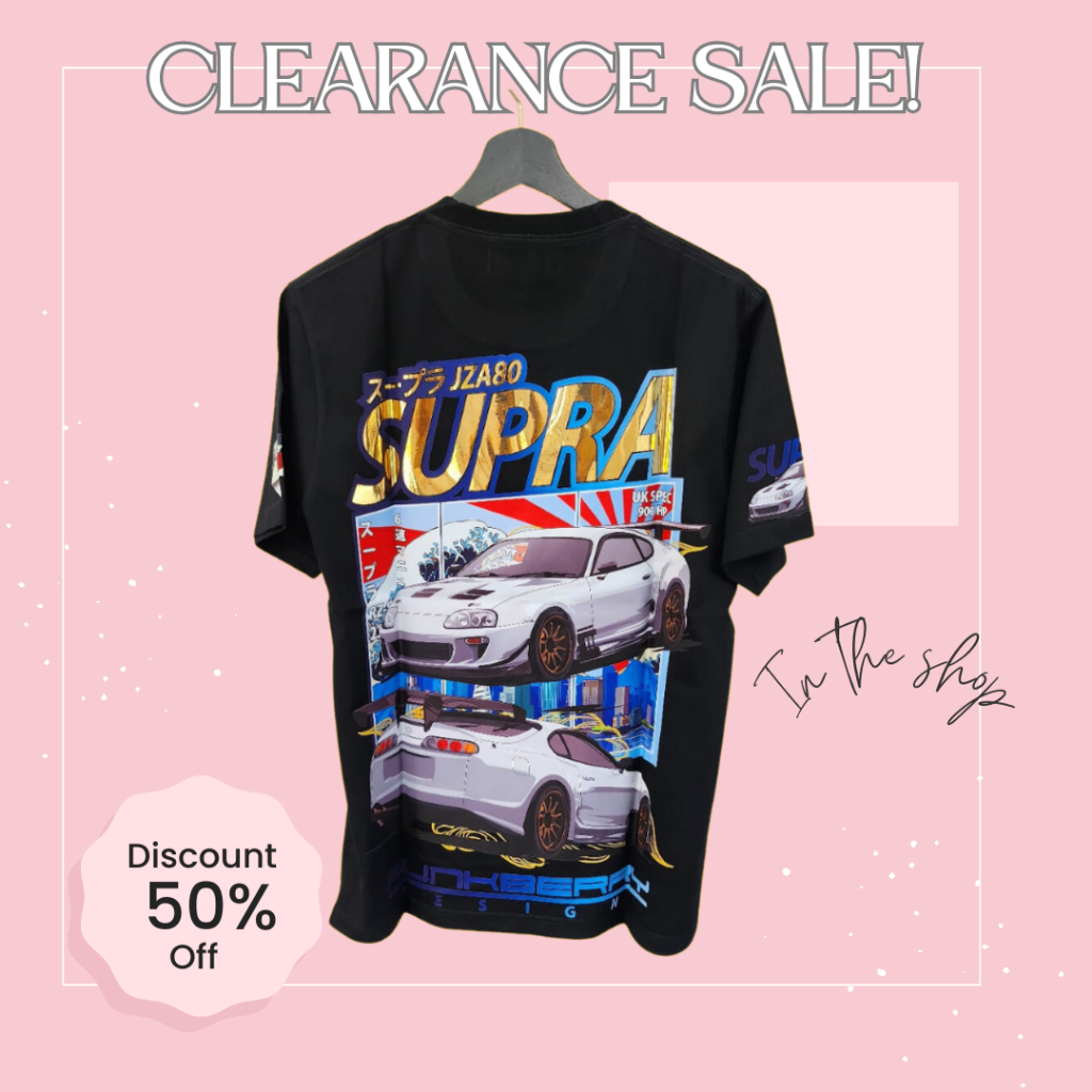 CLEARANCE SALE Punk Berry High Quality 100 Cotton Men Women Japanese Design Crew Neck Oversized Tee Supra Shopee Singapore