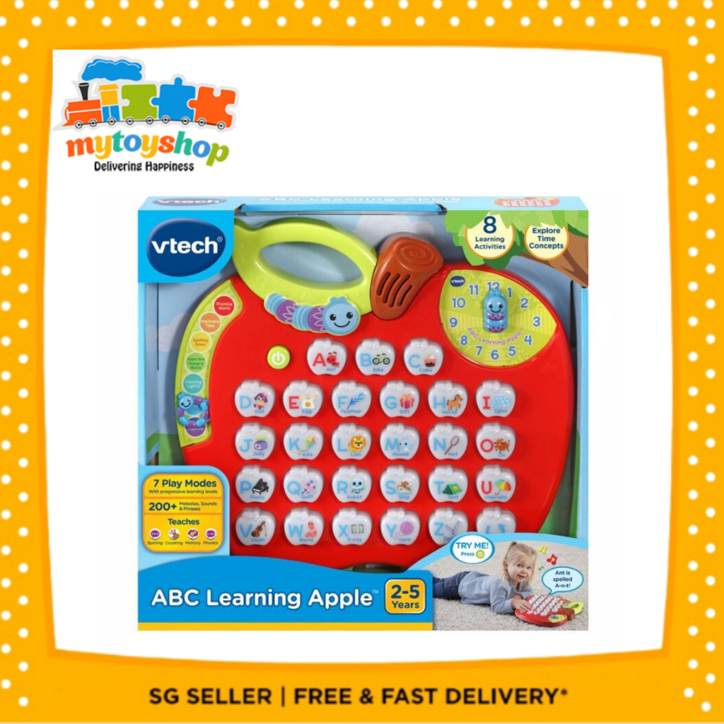 VTech ABC Learning Apple | Shopee Singapore