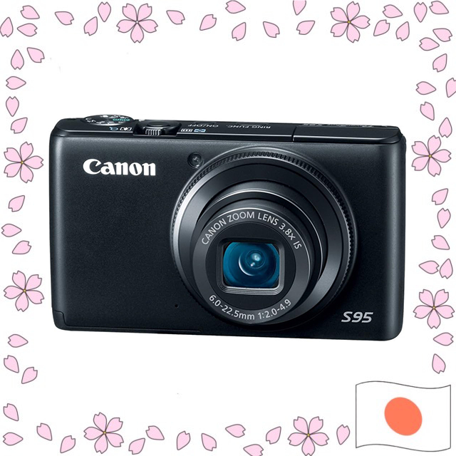 Canon Digital Camera Powershot S95 PSS95 10MP High Sensitivity CCD