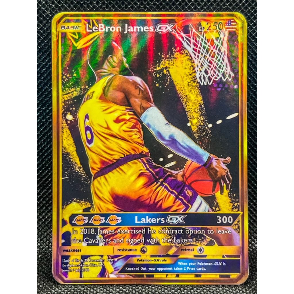 NBA Basketball: LeBron James Pokemon Card | Shopee Singapore