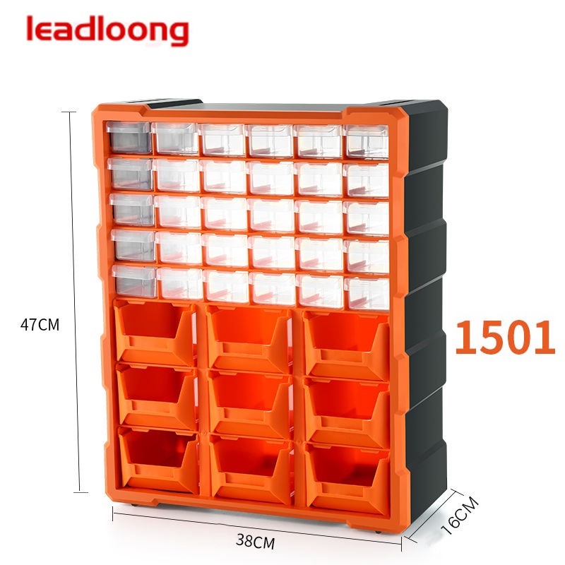 Plastic Drawer Parts Box Screw Nuts Hardware Storage Box Toolbox ...