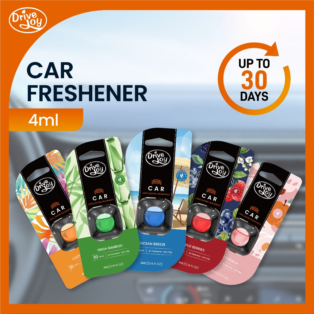 DriveJoy™ Car Air Freshener Vent Clip Fragrance-Long Lasting Car ...