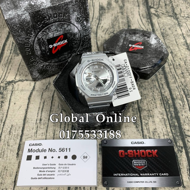 100% ORIGINAL CASIO G-SHOCK GA-2100FF-8ADR / GA-2100FF-8A / GA-2100FF-8 ...