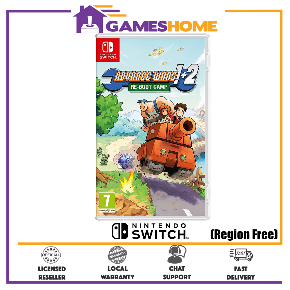 Advance Wars 1 + 2: Re-Boot Camp [Nintendo Switch] | Shopee Singapore