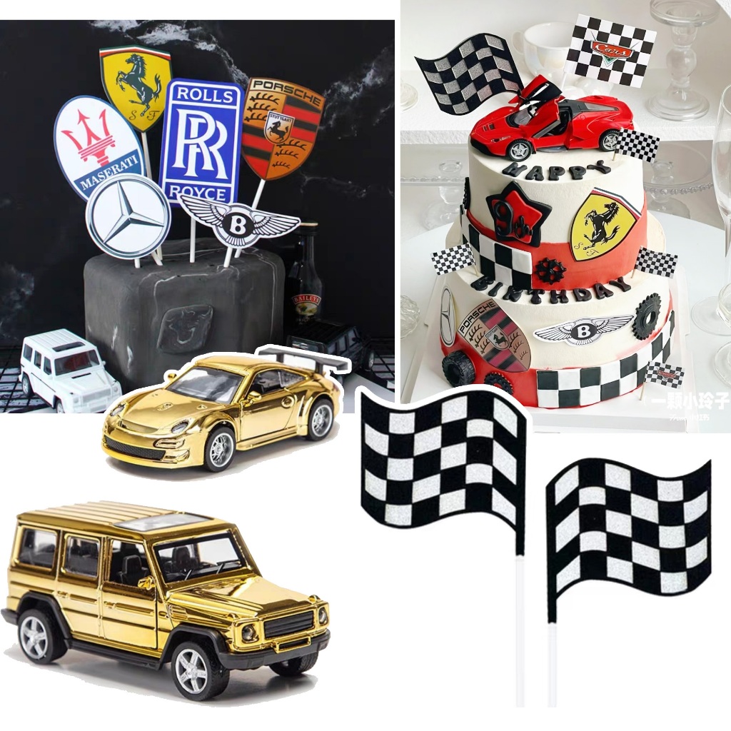 F1 Racing Car topper Sports Car Tag BMW Mercedes Porsche Tyre mould ...