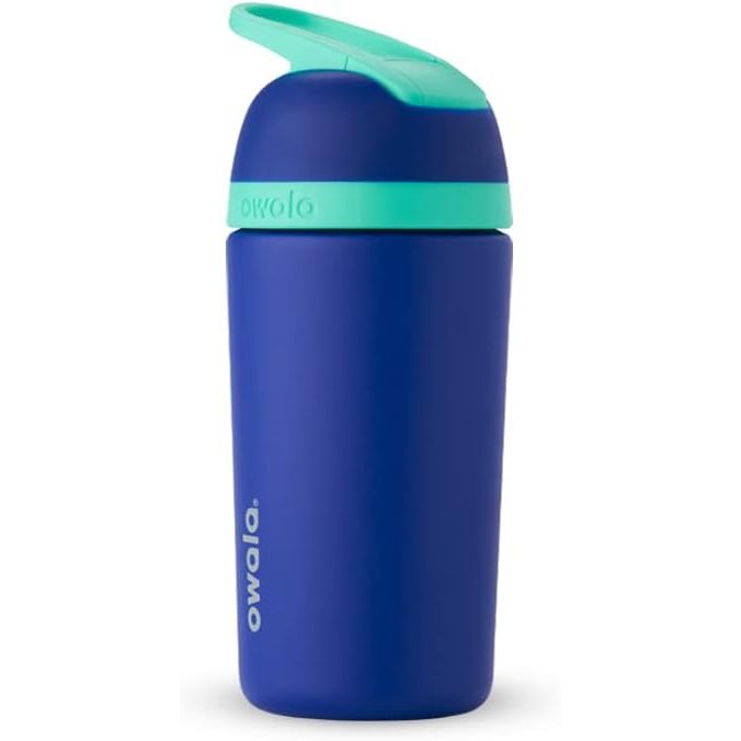 Owala flip straw water bottle with locking lid