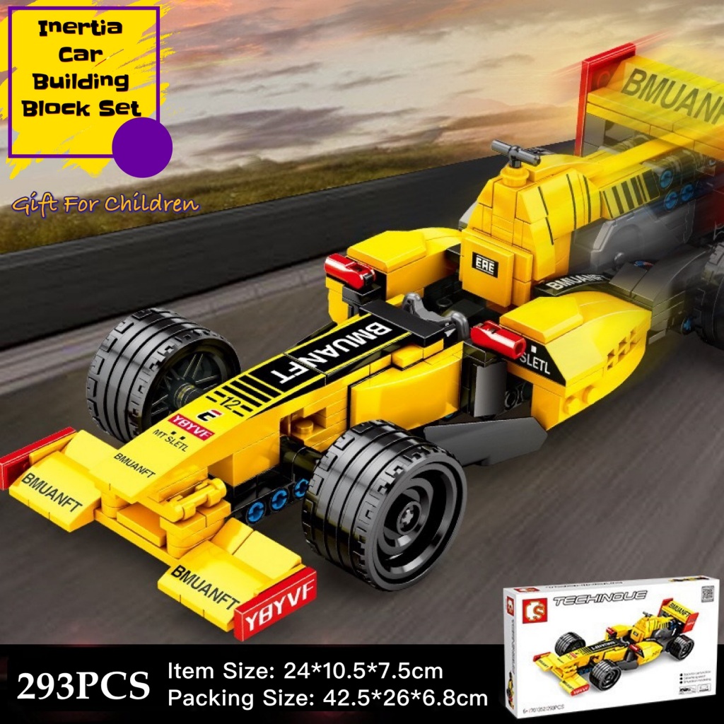 Building Block Set/Building Blocks Racing Car/Technic Racing Car/MOC ...