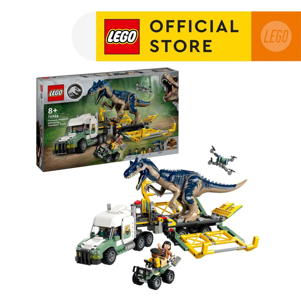 LEGO Jurassic World 76966 Dinosaur Missions: Allosaurus Transport Truck ...