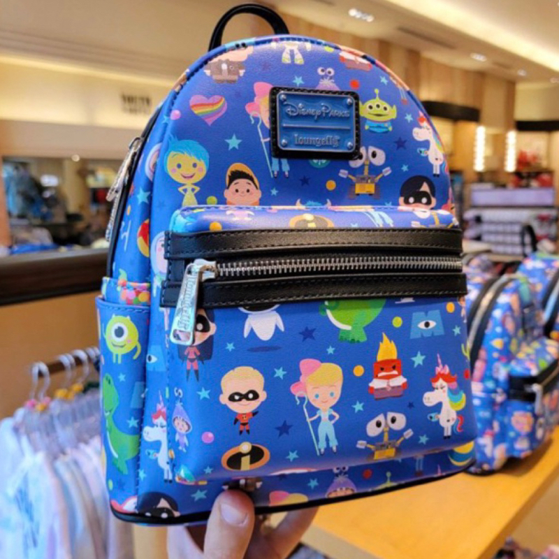 Limited Edition Disney Loungefly Pixar Toy Story Chibi Loungefly Mini Backpack Bag Shopee Singapore