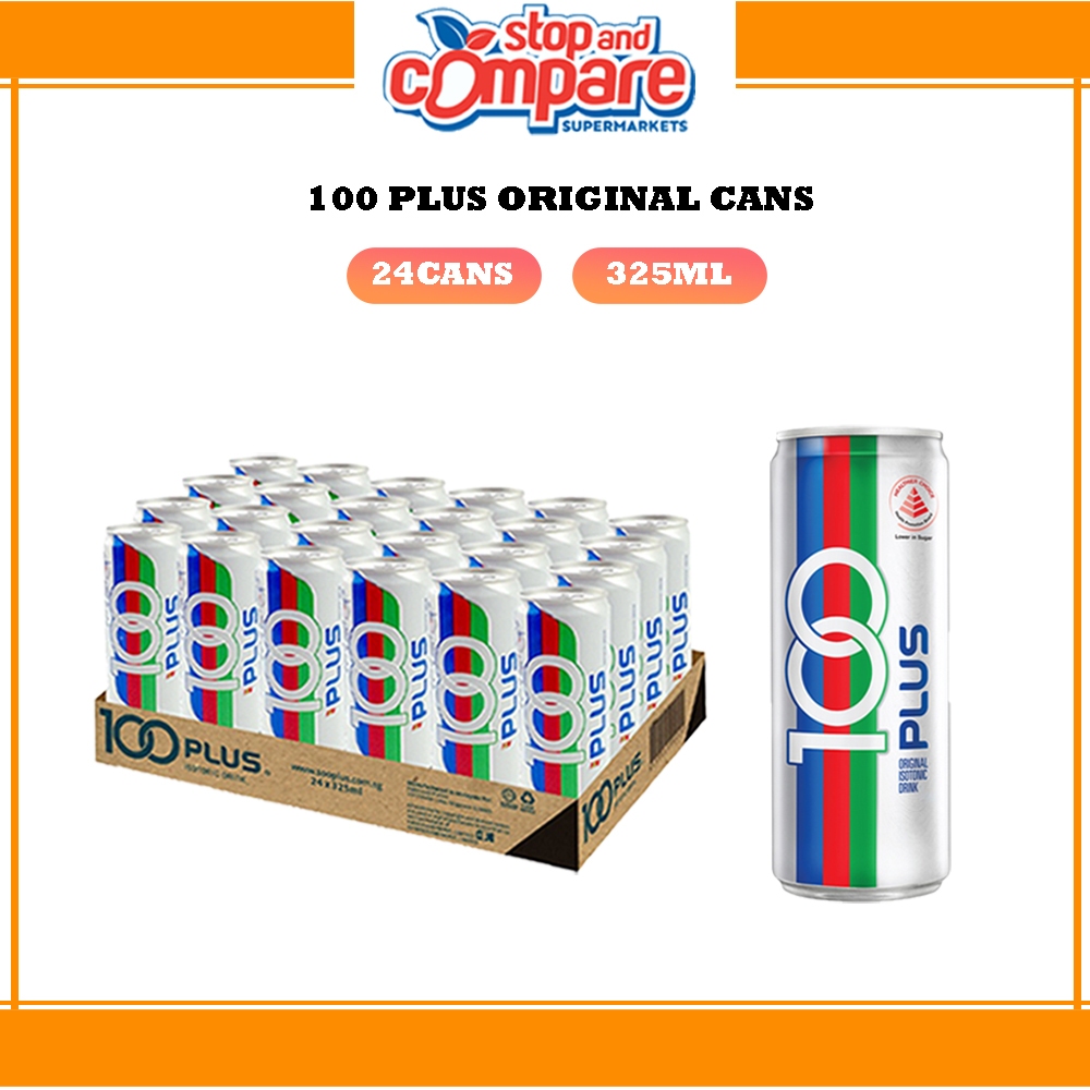 100plus Regular (24 cans x 325ml) - Stop and Compare Supermarket ...