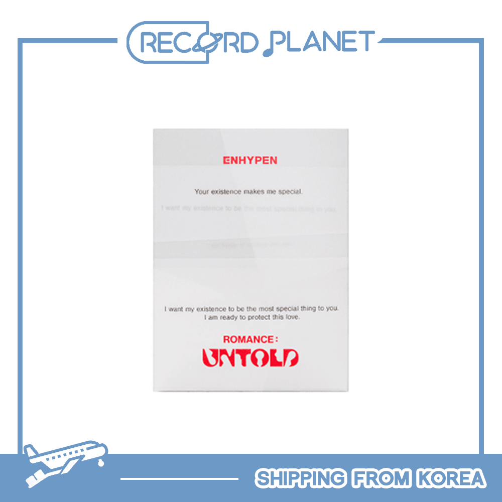 ENHYPEN - ROMANCE : UNTOLD [Weverse Albums ver.] - Bak Bak K-Pop Store