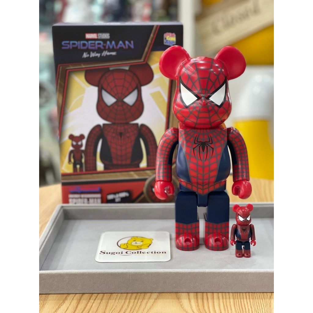 In Stock] BE@RBRICK x Marvel Spider-Man Friendly Neighborhood Ver