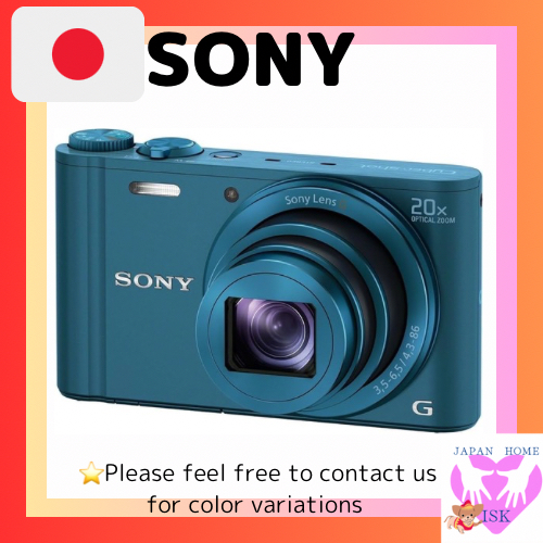 SONY Cyber-shot DSC-WX300(L) blue direct from japan Used, genuine