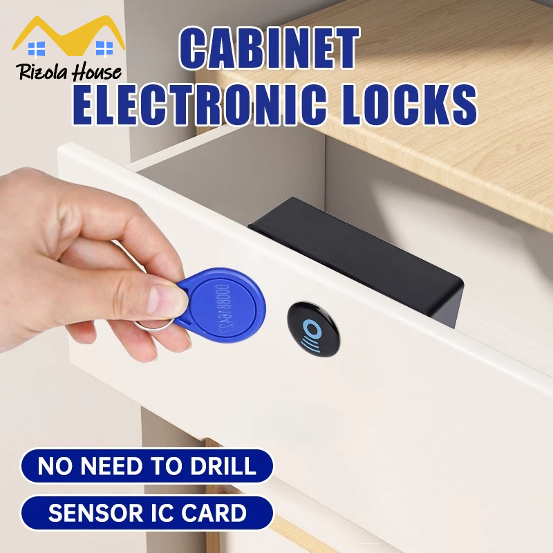 【SG】Invisible Sensor Lock EMID IC Card Drawer Digital Cabinet ...
