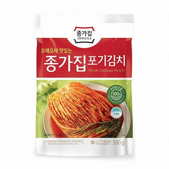 [Jongga] Poggi Kimchi 500g main image 1