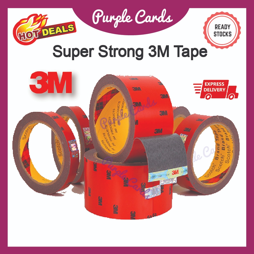 3M Scotch CP5108 Super Strong Water Proof Heavy Duty Double Sided Tape ...