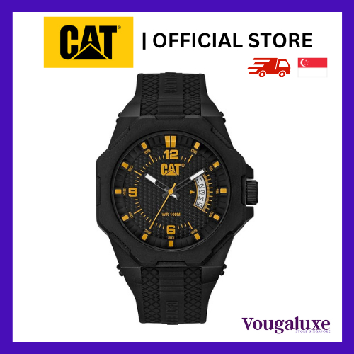 Caterpillar LM.121.21.131 Analog Branded Watch Black
