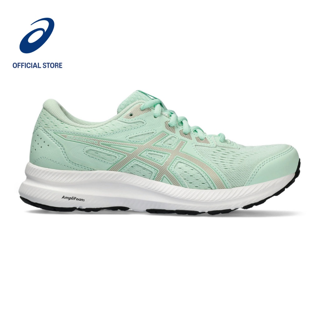 Asics running shoes green best sale