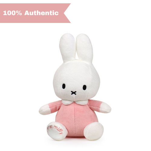 Miffy Sitting My First Miffy Pink 23cm | Shopee Singapore