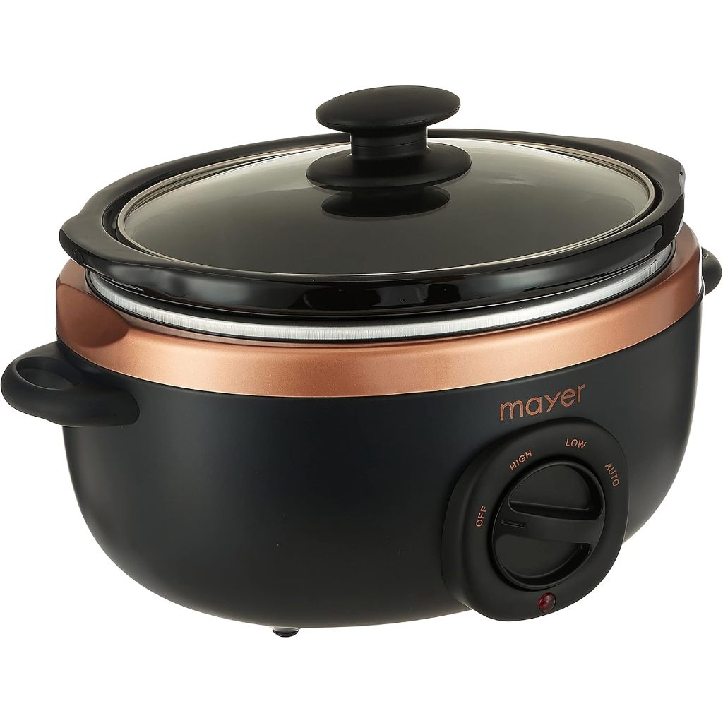 Mayer MMSC35 Electric Slow Cooker, 3.5L Black,Oval shape Slow Cooker ...